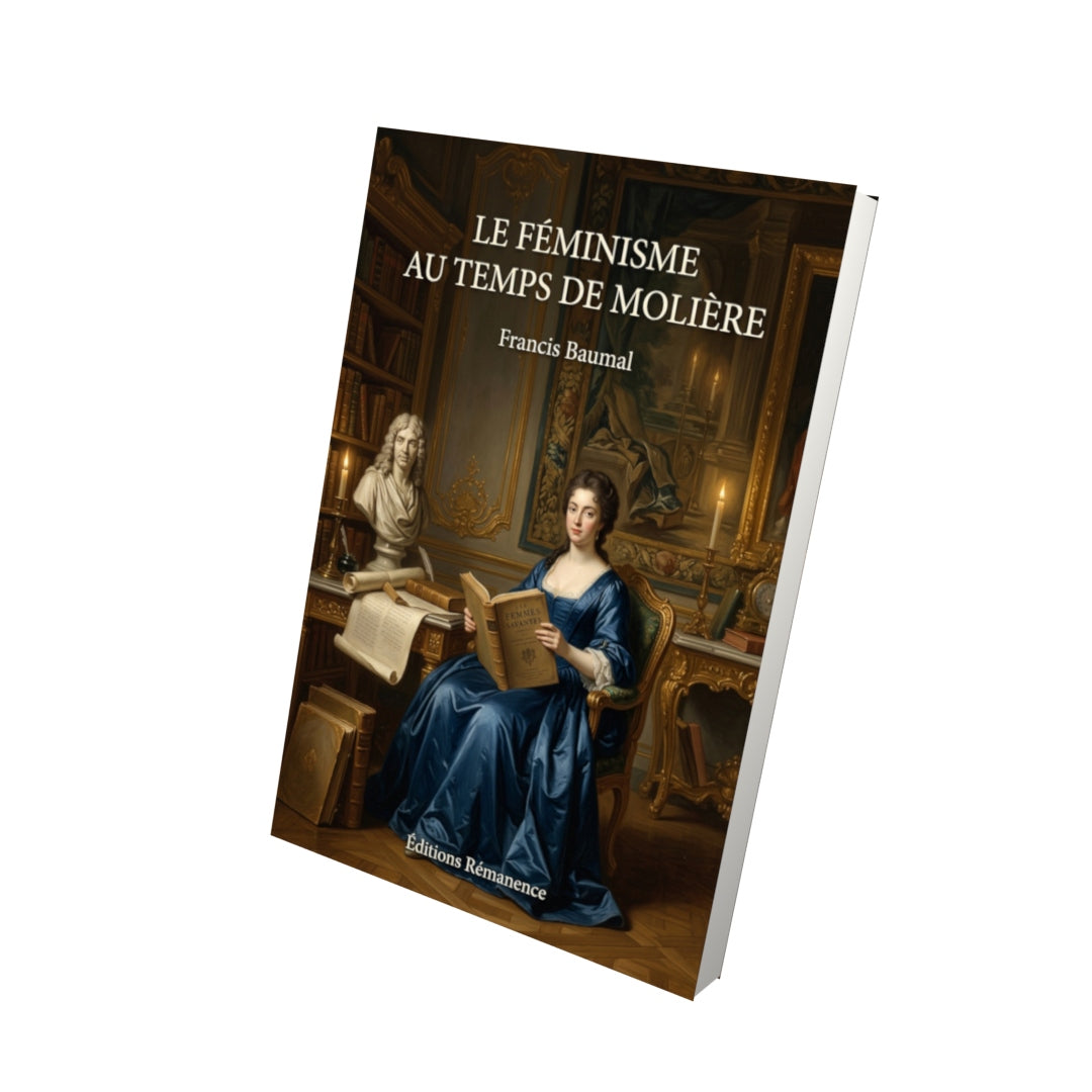 Livre Le Féminisme au temps de Molière par Francis Baumal - Vue 3D - Editions Remanence