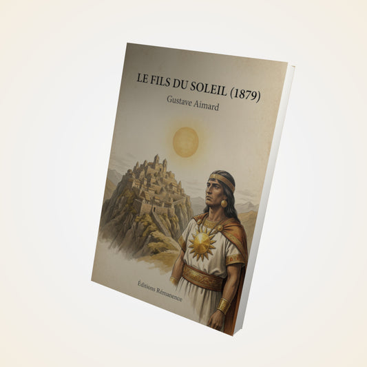 Livre Le fils du Soleil (1879) - Gustave Aimard - Couverture 3D