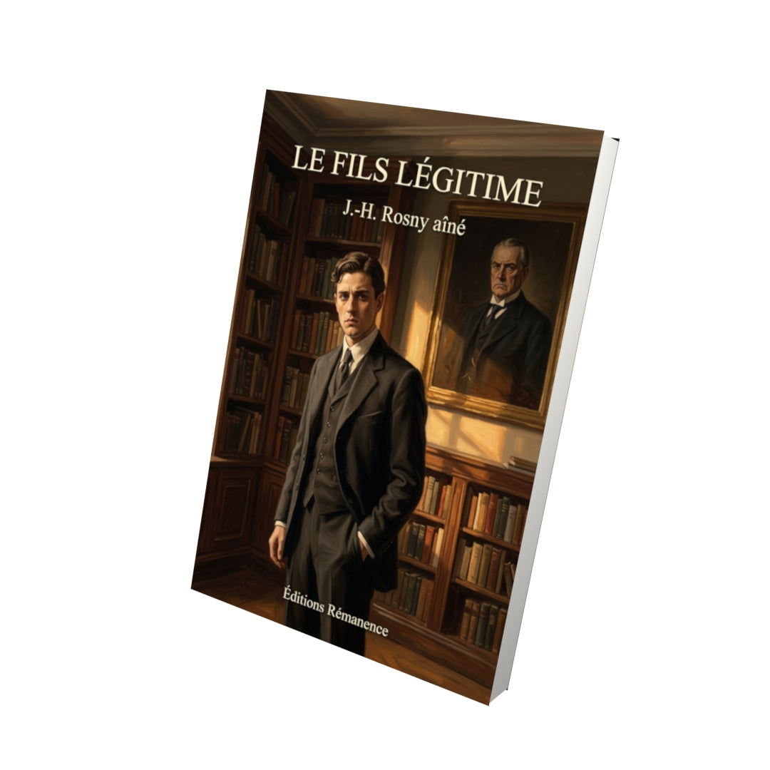 Livre Le Fils légitime par J.-H. Rosny aîné - Vue 3D - Editions Remanence