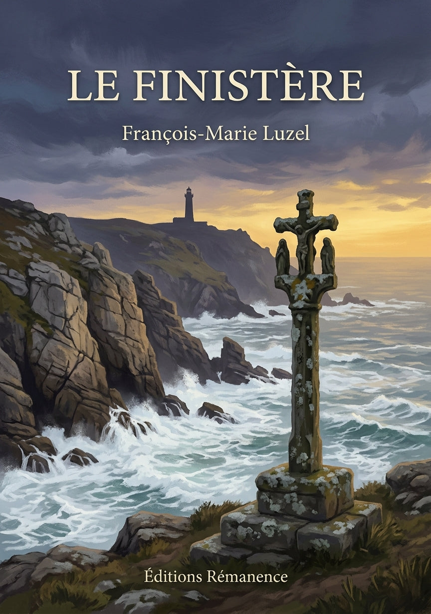 Livre Le Finistère par François-Marie Luzel - Couverture - Editions Remanence