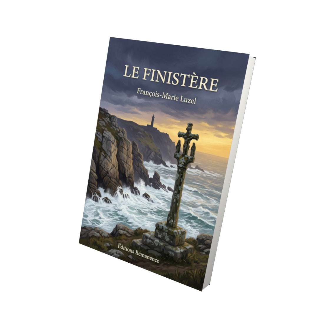 Livre Le Finistère par François-Marie Luzel - Vue 3D - Editions Remanence