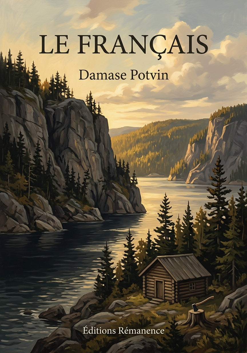 Livre Le Français par Damase Potvin - Couverture - Editions Remanence