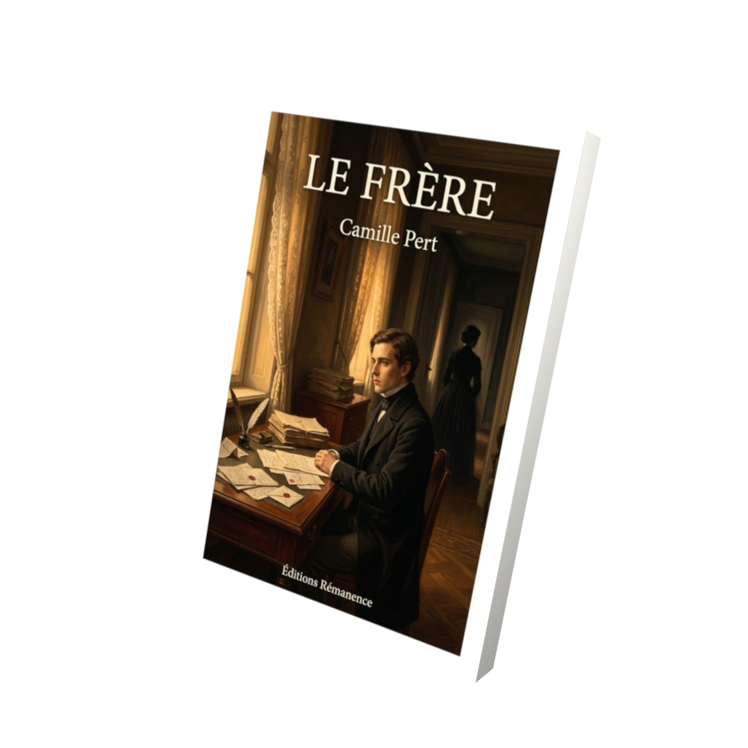 Livre Le Frère par Camille Pert - Vue 3D - Editions Remanence