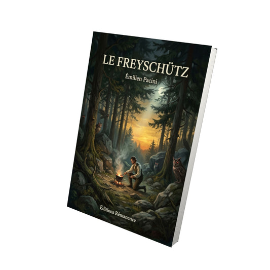 Livre Le Freyschütz par Émilien Pacini - Vue 3D - Editions Remanence