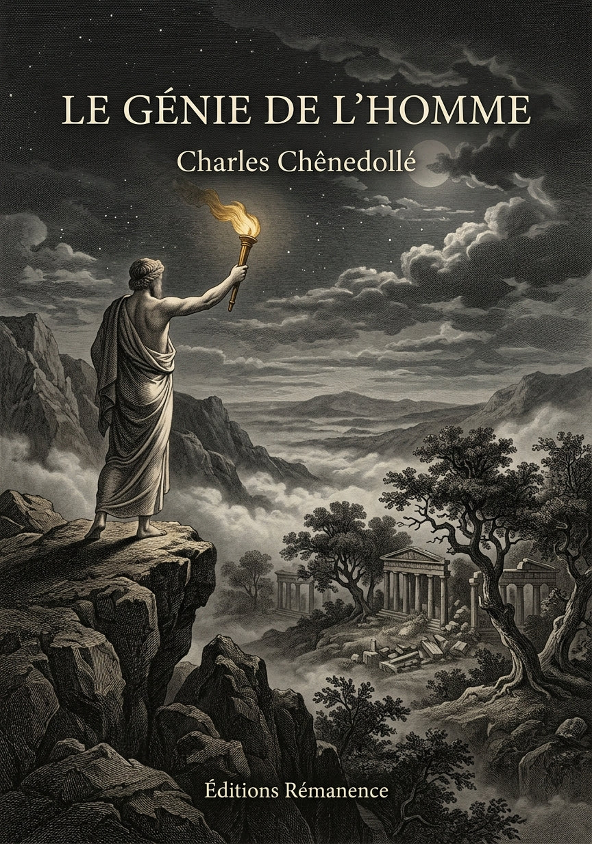 Livre Le Génie de l’homme par Charles Chênedollé - Couverture - Editions Remanence