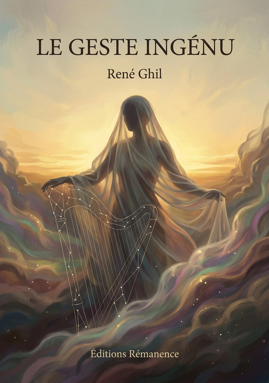 Livre Le Geste ingénu par René Ghil - Couverture - Editions Remanence