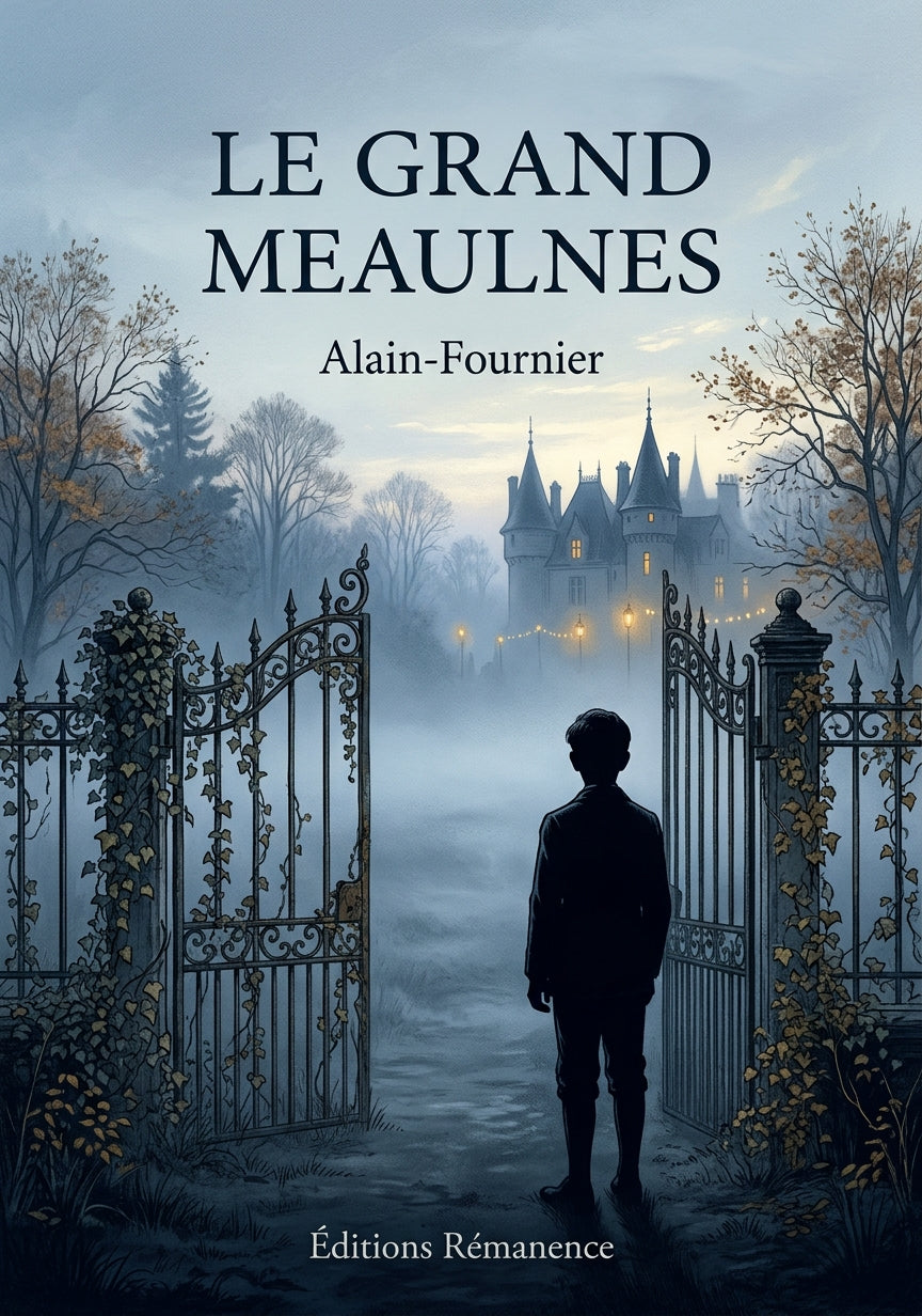Livre Le Grand Meaulnes par Alain-Fournier - Couverture - Editions Remanence
