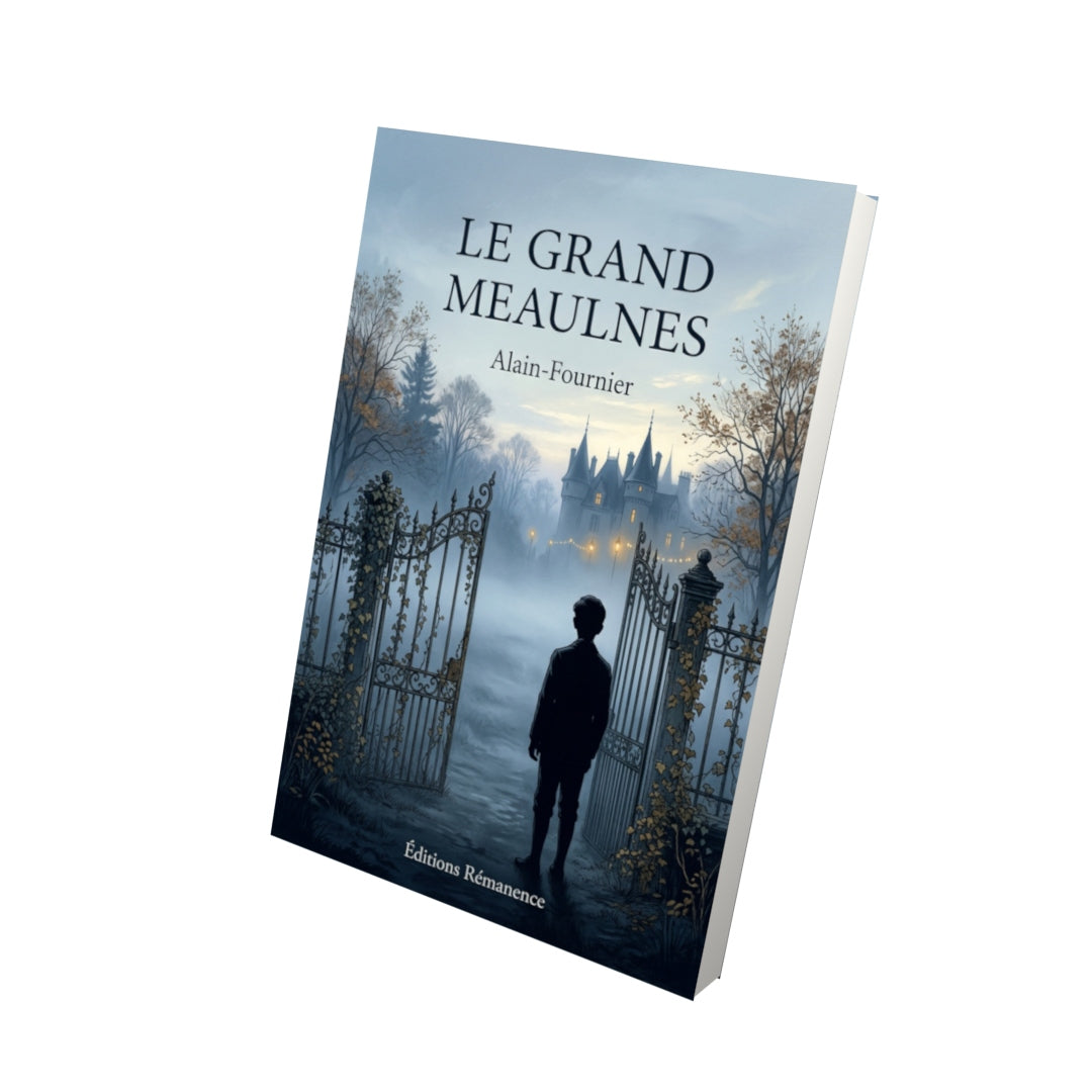 Livre Le Grand Meaulnes par Alain-Fournier - Vue 3D - Editions Remanence