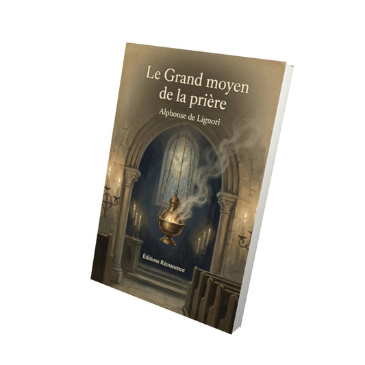Livre Le Grand moyen de la prière – Alphonse de Liguori - Vue 3D - Editions Remanence