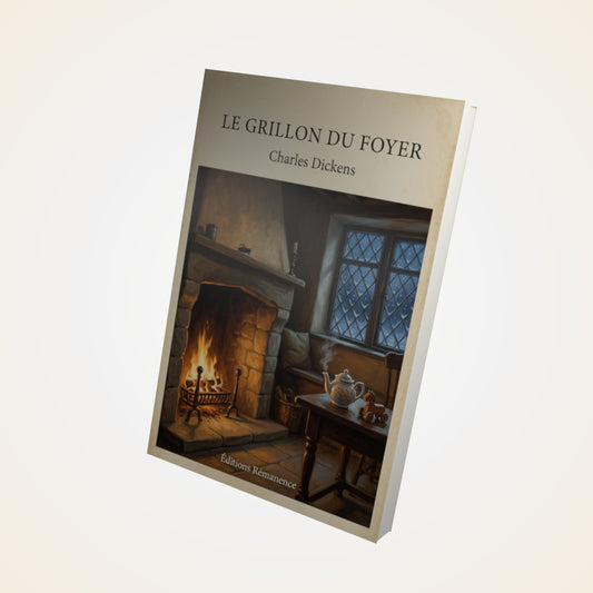 Livre Le grillon du foyer - Charles Dickens - Couverture 3D