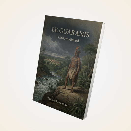 Livre Le Guaranis - Gustave Aimard - Couverture 3D