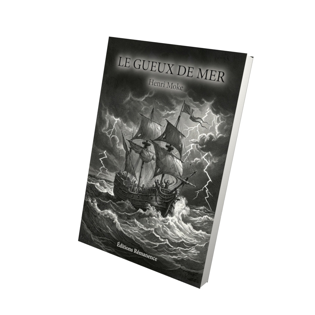 Livre Le Gueux de Mer par Henri Moke - Vue 3D - Editions Remanence