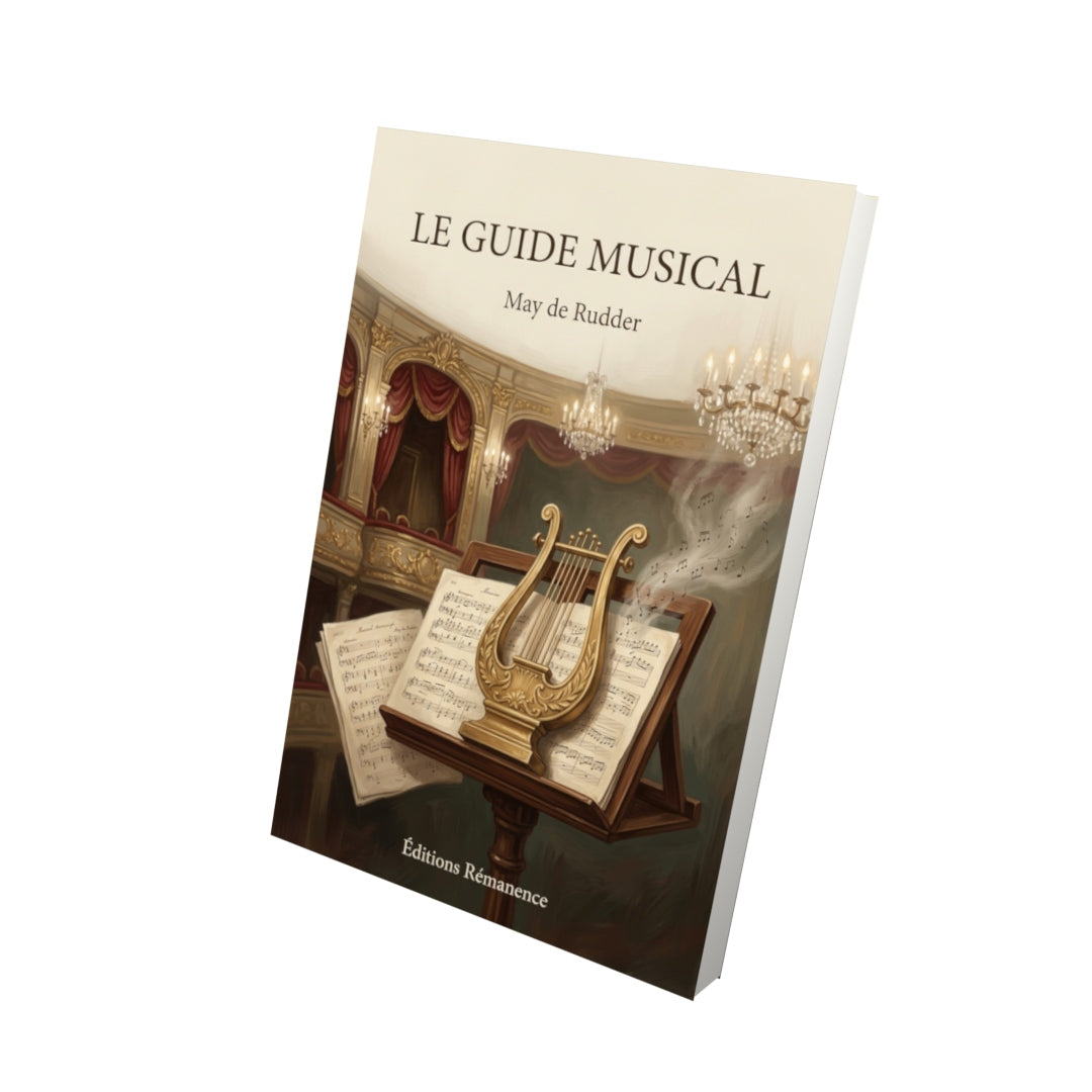 Livre Le Guide musical par May de Rudder - Vue 3D - Editions Remanence