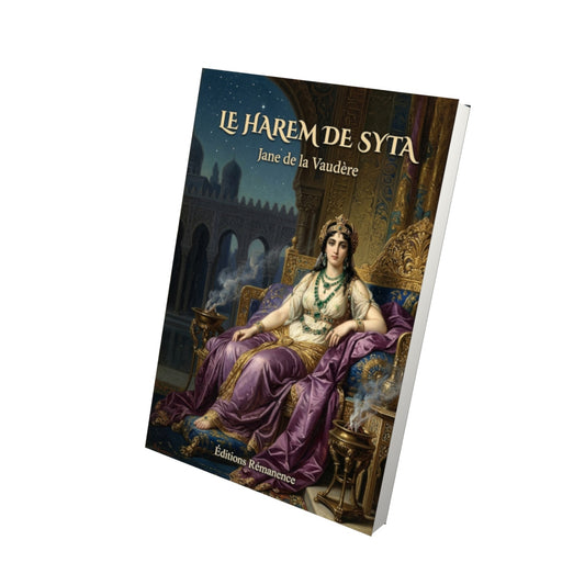 Livre Le Harem de Syta par Jane de la Vaudère - Vue 3D - Editions Remanence