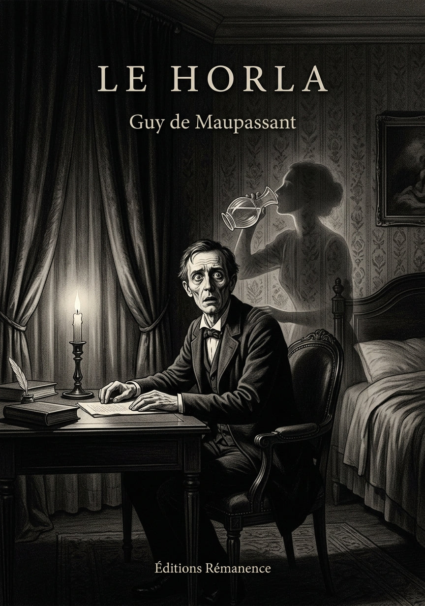 Livre Le Horla par Guy de Maupassant - Couverture - Editions Remanence