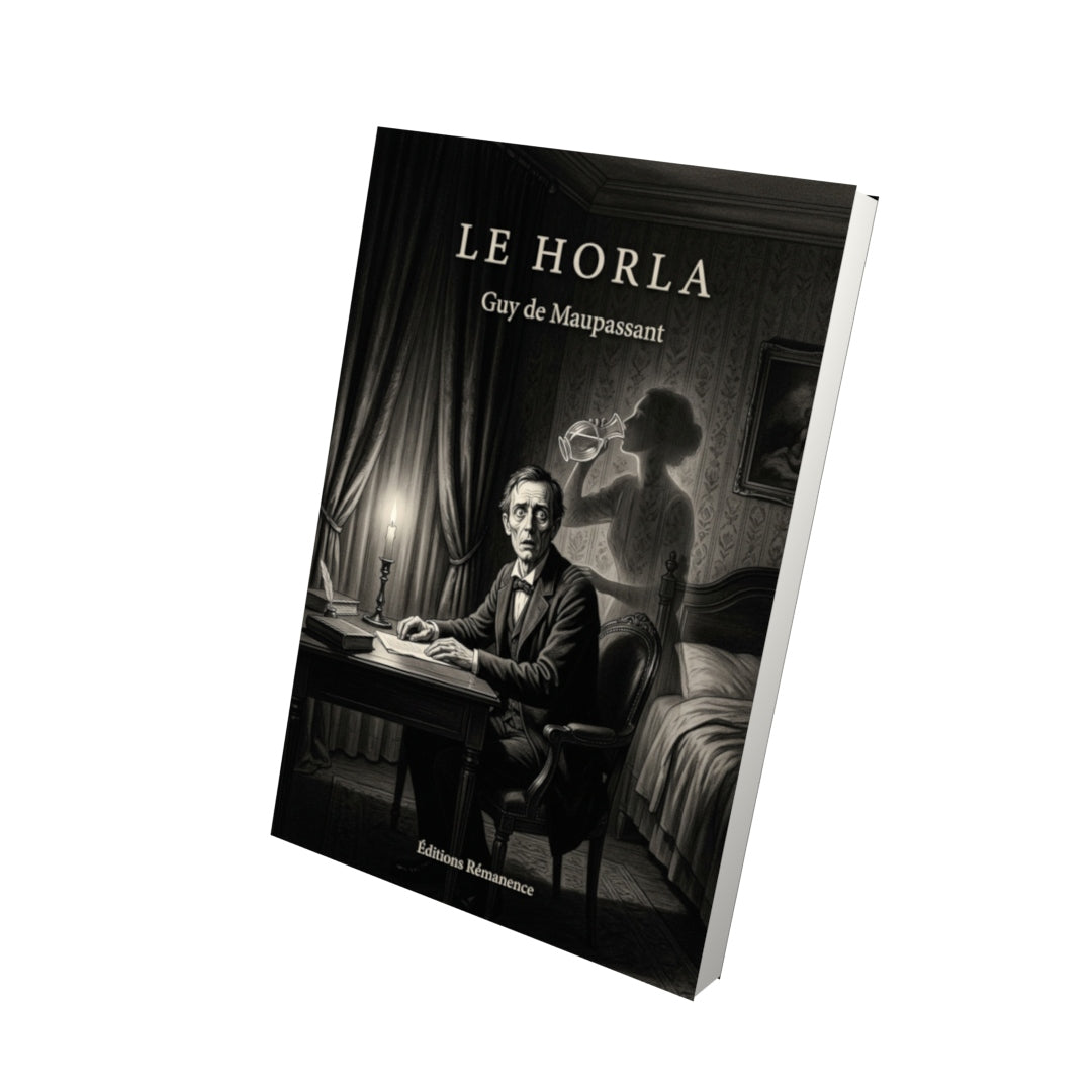 Livre Le Horla par Guy de Maupassant - Vue 3D - Editions Remanence