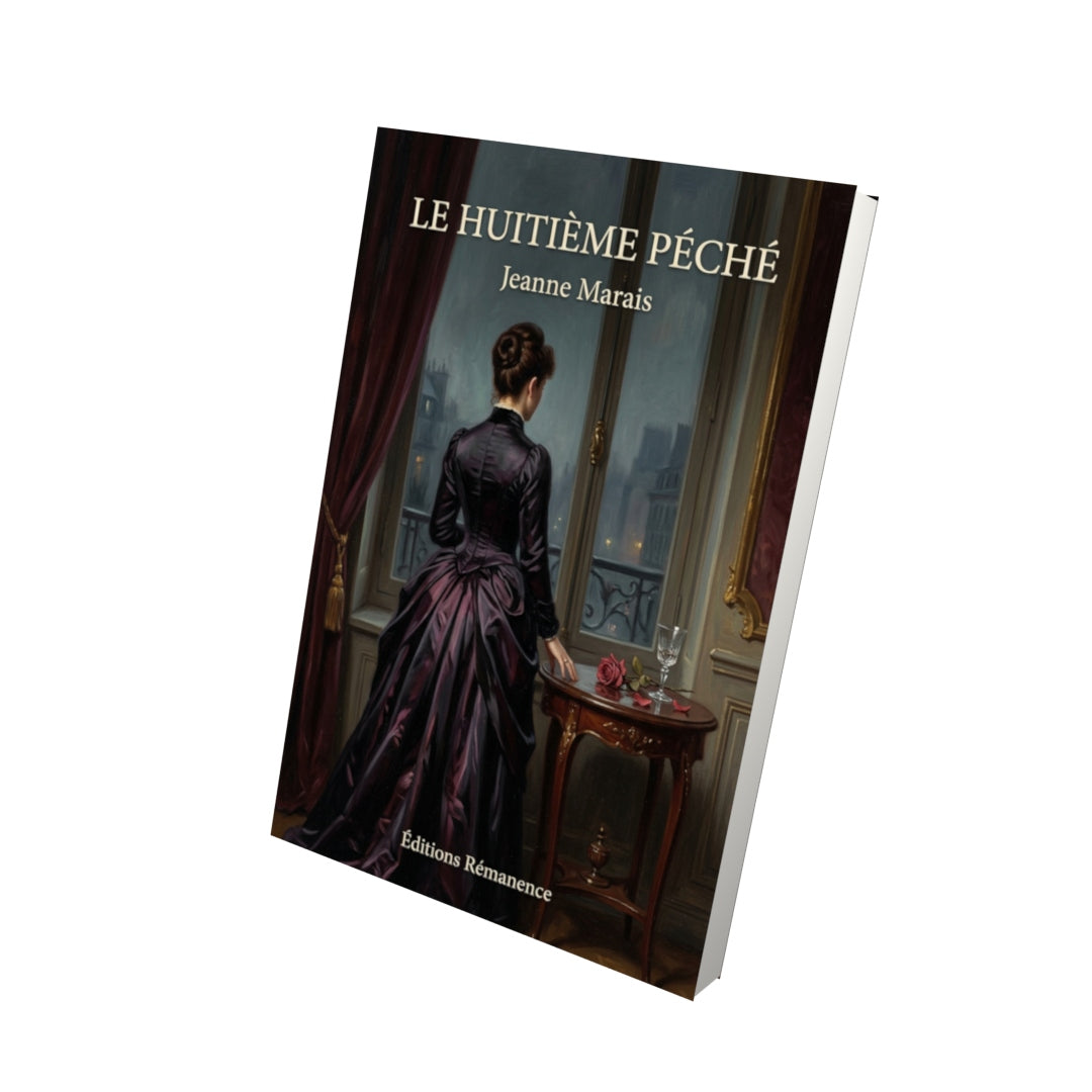 Livre Le Huitième Péché par Jeanne Marais - Vue 3D - Editions Remanence
