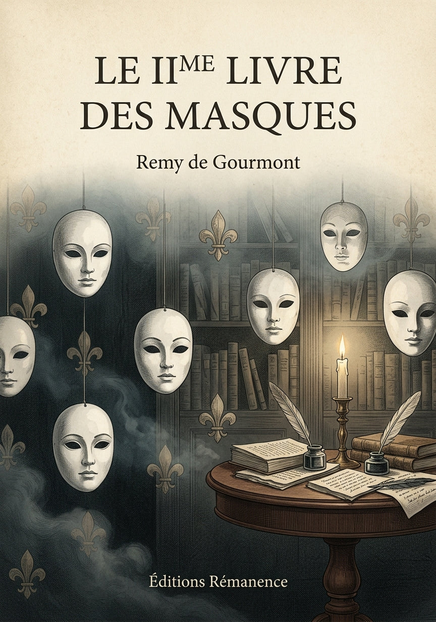 Le IIme livre des masques - Remy de Gourmont (Couverture)