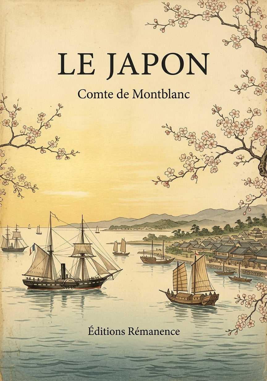 Le Japon - Comte de Montblanc (Couverture)