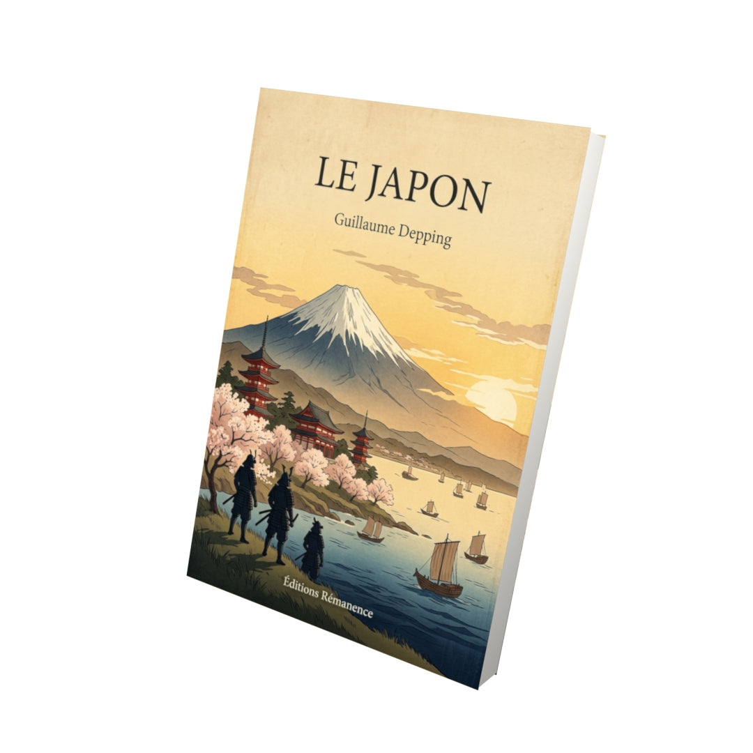 Livre Le Japon par Edmond Villetard - Vue 3D - Editions Remanence