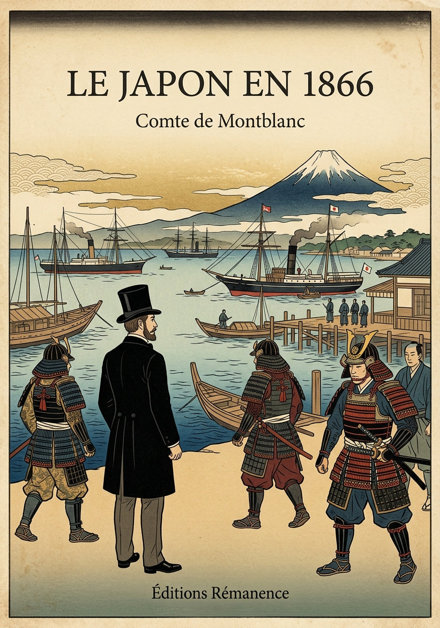 Le Japon en 1866 - Comte de Montblanc (Couverture)
