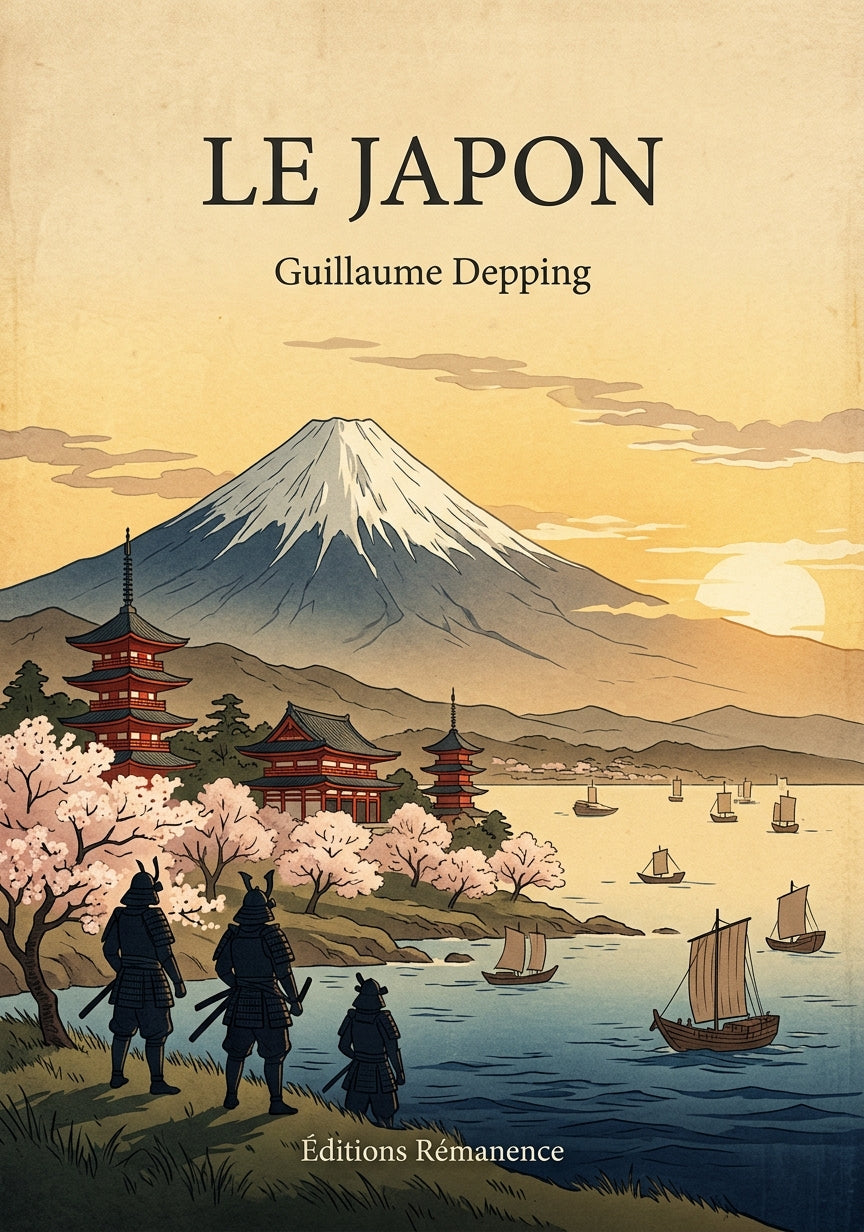 Livre Le Japon par Guillaume Depping - Couverture - Editions Remanence