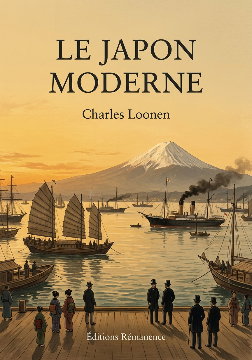 Livre Le Japon moderne par Charles Loonen - Couverture - Editions Remanence