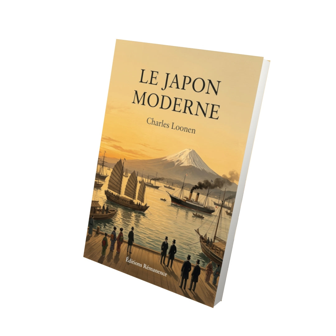 Livre Le Japon moderne par Charles Loonen - Vue 3D - Editions Remanence