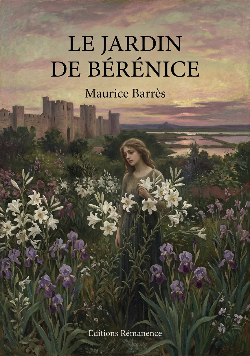 Livre Le Jardin de Bérénice par Maurice Barrès - Couverture - Editions Remanence