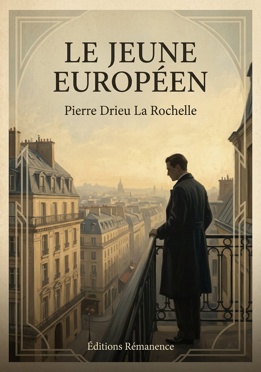 Le jeune Européen - Pierre Drieu La Rochelle (Couverture)