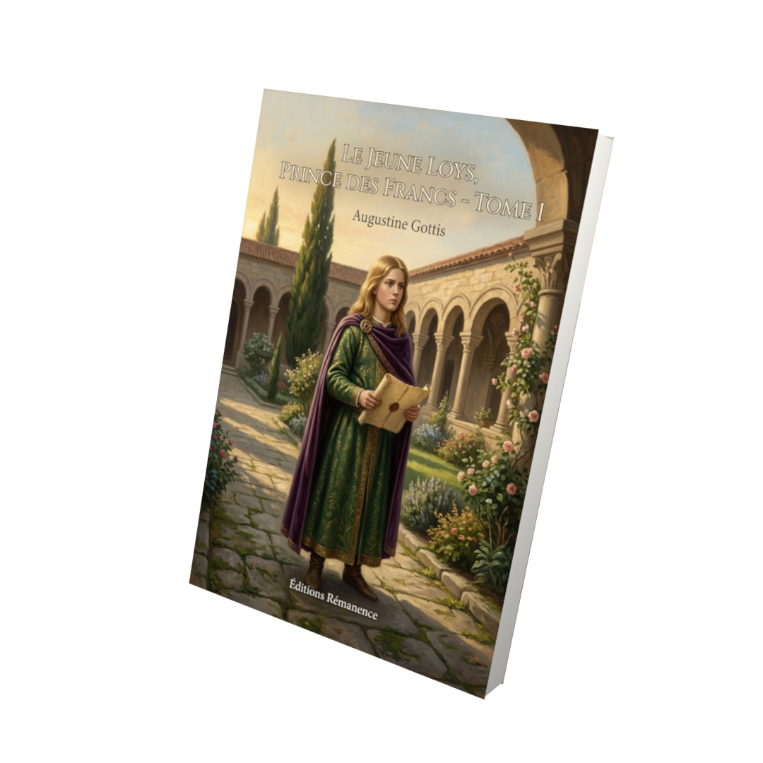 Livre Le Jeune Loys, prince des Francs - Tome I par Augustine Gottis - Vue 3D - Editions Remanence