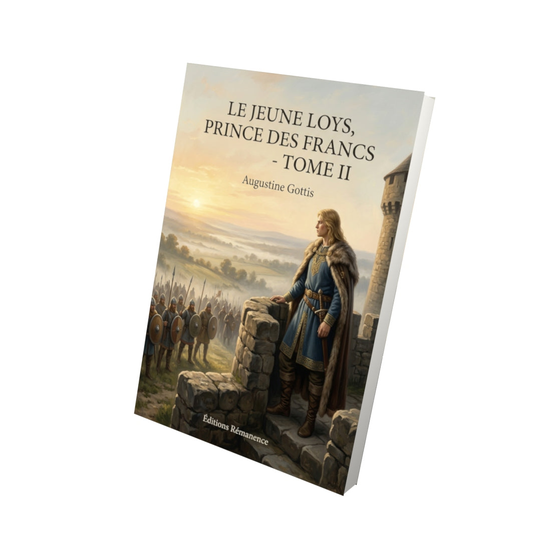 Livre Le Jeune Loys, prince des Francs - Tome II par Augustine Gottis - Vue 3D - Editions Remanence