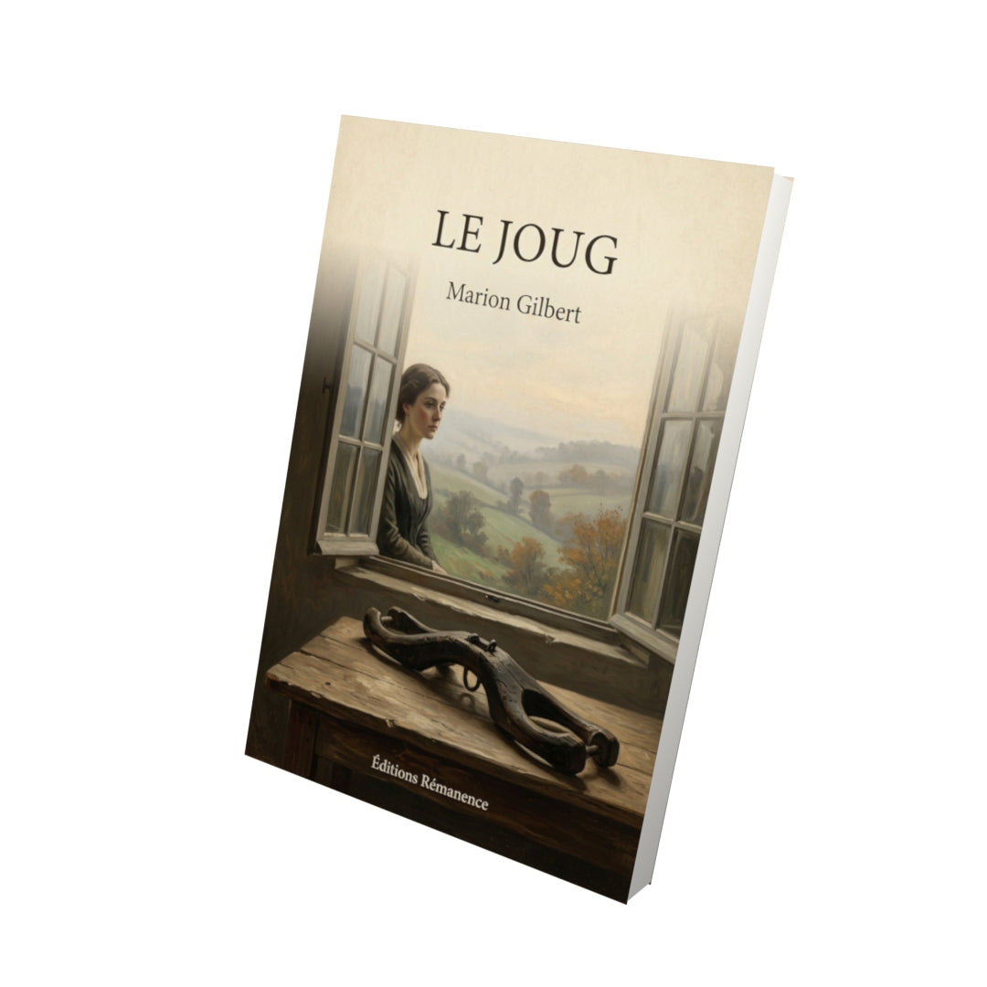 Livre Le joug - Marion Gilbert - Vue 3D - Editions Remanence