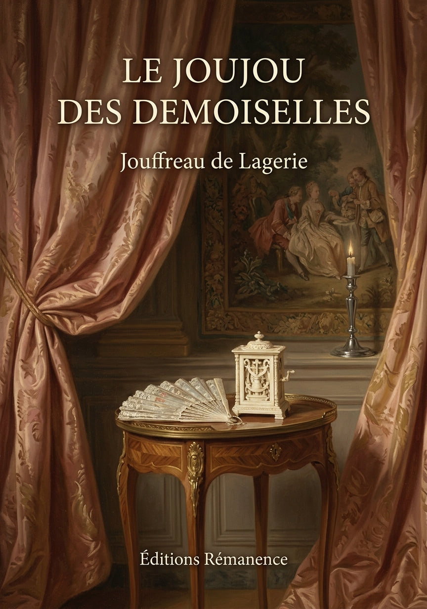 Livre Le Joujou des Demoiselles par Jouffreau de Lagerie - Couverture - Editions Remanence