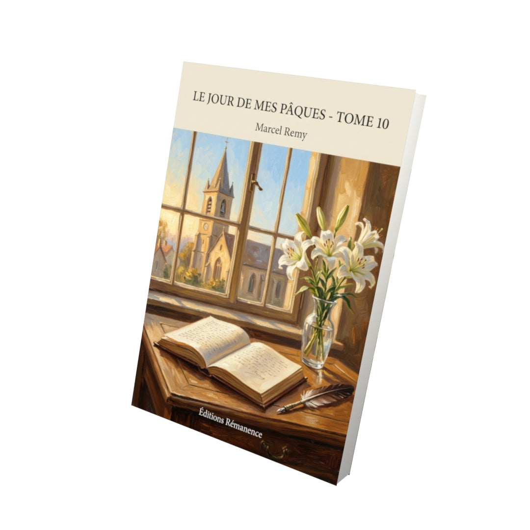 Livre Le jour de mes Pâques - Tome 10 par Marcel Remy - Vue 3D - Editions Remanence