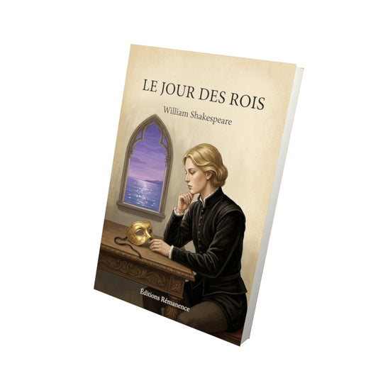 Livre Le Jour des Rois - William Shakespeare - Vue 3D - Editions Remanence