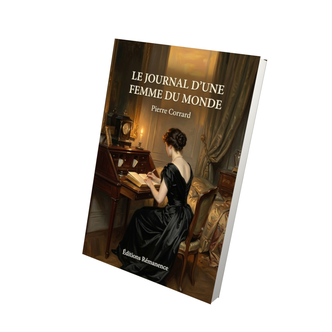Livre Le Journal d’une femme du monde par Pierre Corrard - Vue 3D - Editions Remanence