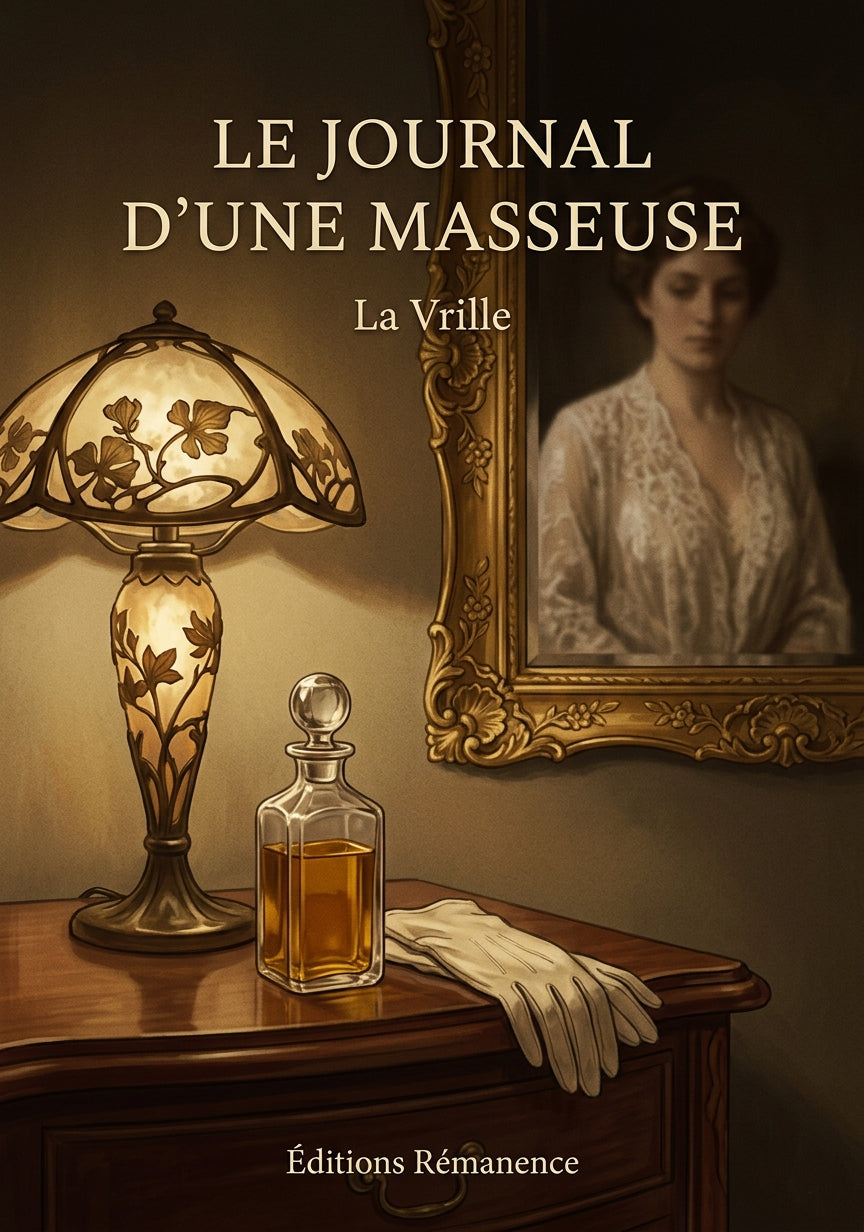 Livre Le journal d’une masseuse par La Vrille - Couverture - Editions Remanence