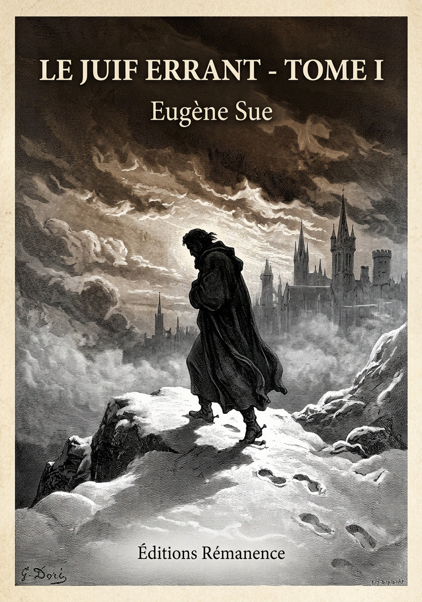 Le juif errant - Tome I - Eugène Sue (Couverture)