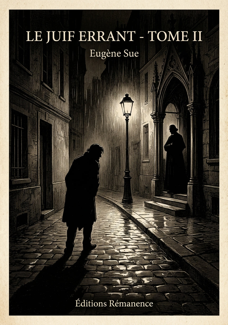 Le juif errant - Tome II - Eugène Sue (Couverture)