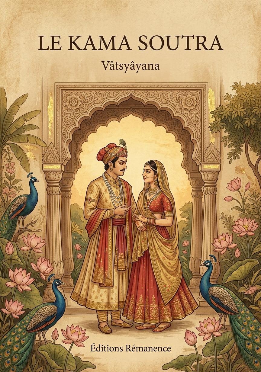 Livre Le Kama Soutra par Vâtsyâyana - Couverture - Editions Remanence