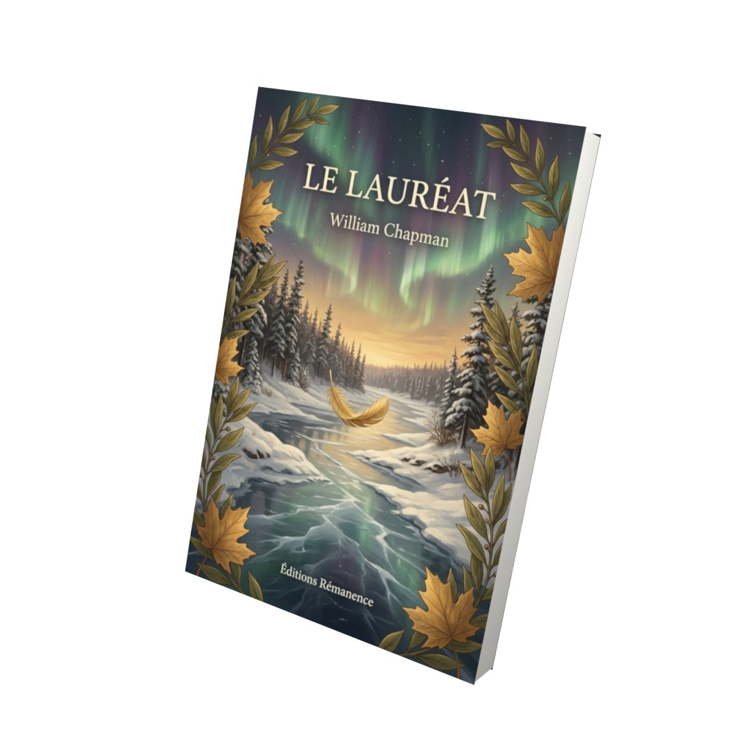 Livre Le Lauréat par William Chapman - Vue 3D - Editions Remanence