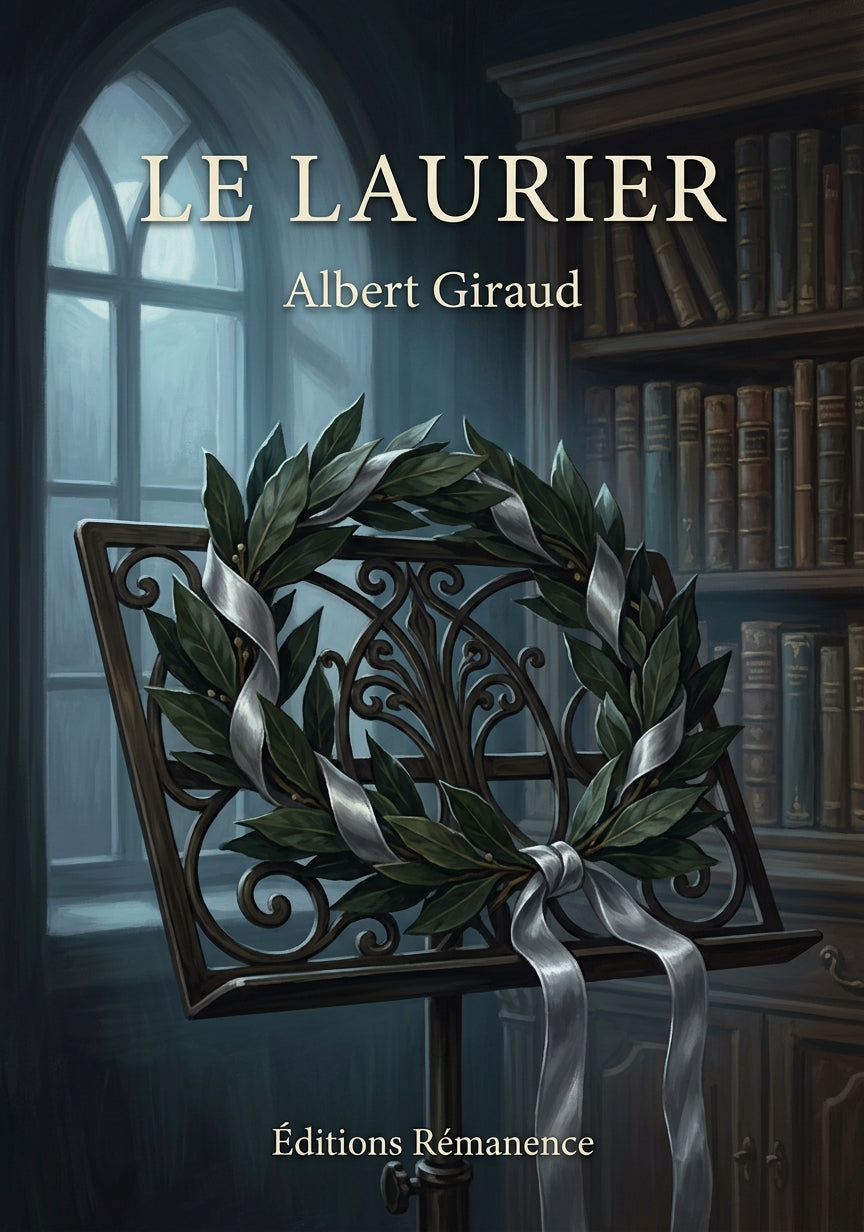 Livre Le Laurier par Albert Giraud - Couverture - Editions Remanence