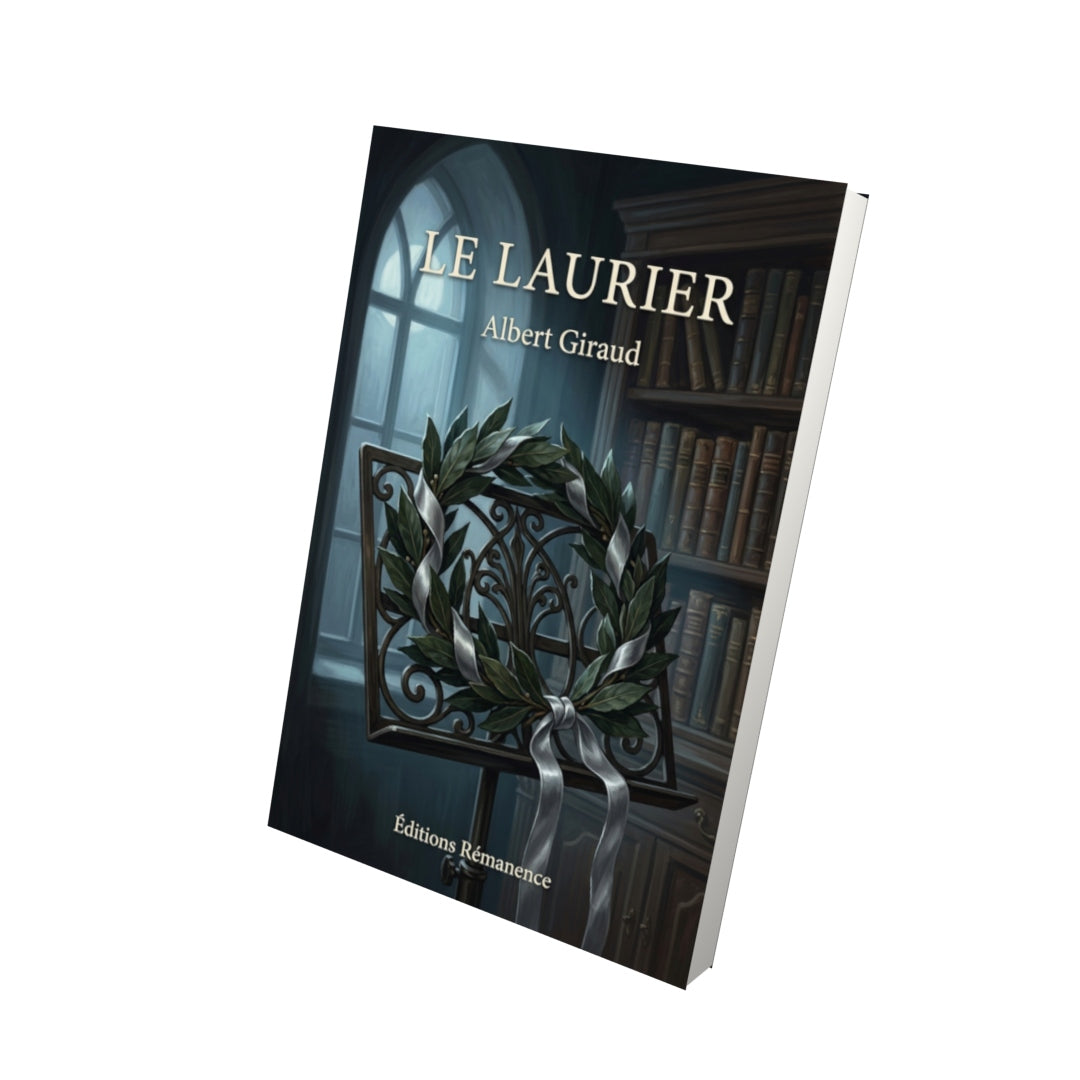 Livre Le Laurier par Albert Giraud - Vue 3D - Editions Remanence