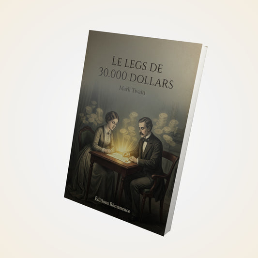 Livre Le Legs de 30.000 dollars - Mark Twain - Couverture 3D