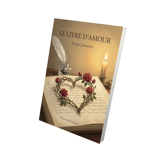 Livre Le Livre d’Amour par Ernest Lemaître - Vue 3D - Editions Remanence