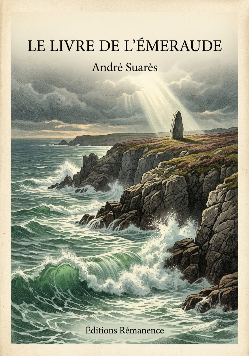 Le livre de l'émeraude - André Suarès (Couverture)