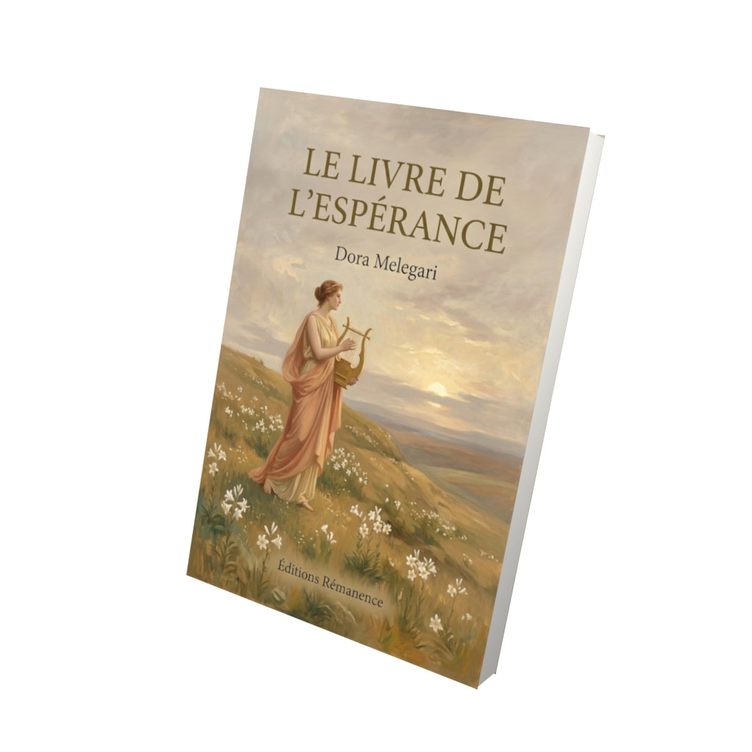 Livre Le Livre de l’espérance par Dora Melegari - Vue 3D - Editions Remanence
