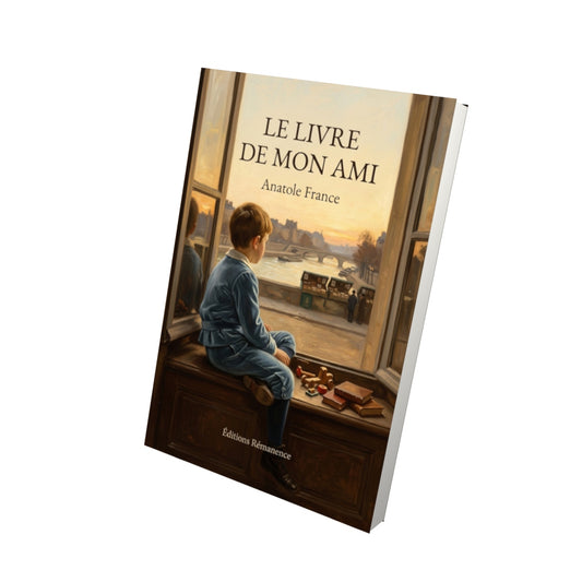 Livre Le Livre de mon ami par Anatole France - Vue 3D - Editions Remanence