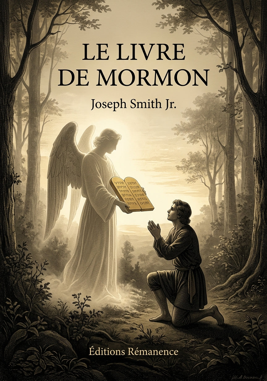 Livre Le livre de Mormon par Joseph Smith Jr. - Couverture - Editions Remanence